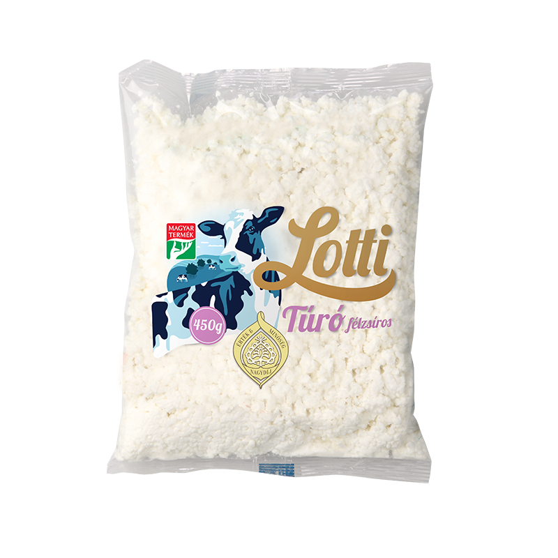 Lotti félzsíros túró 450g